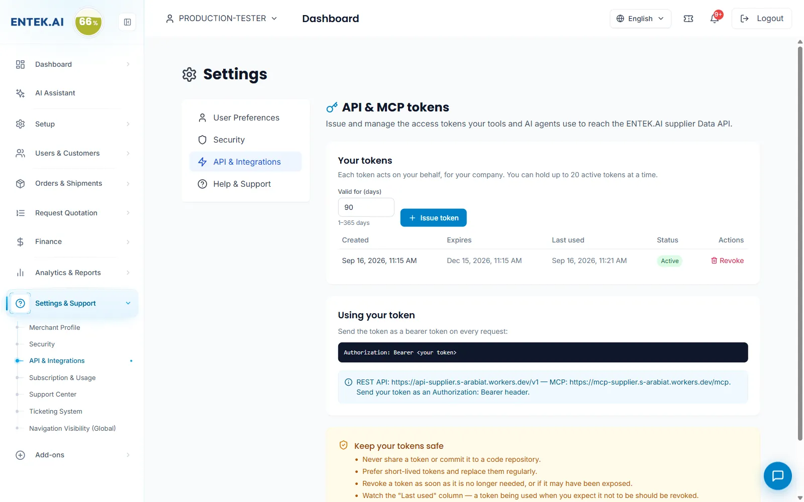 API and MCP for your systems